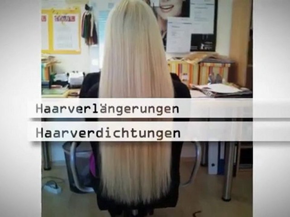 Haarverlängerrung Stuttgart, Echthaarextensions, Haarverdichtung
