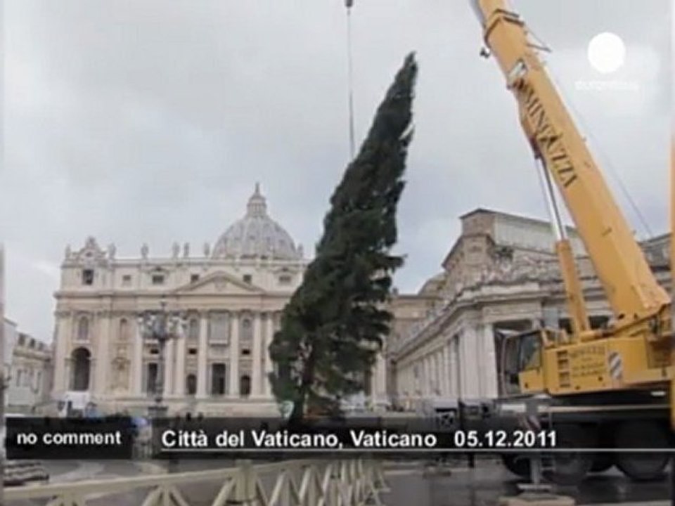 Le Vatican prépare Noël - no comment