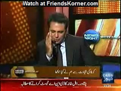 News Night with Talat 6th December 2011-1