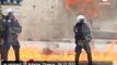 Protests turn violent in Athens - no comment