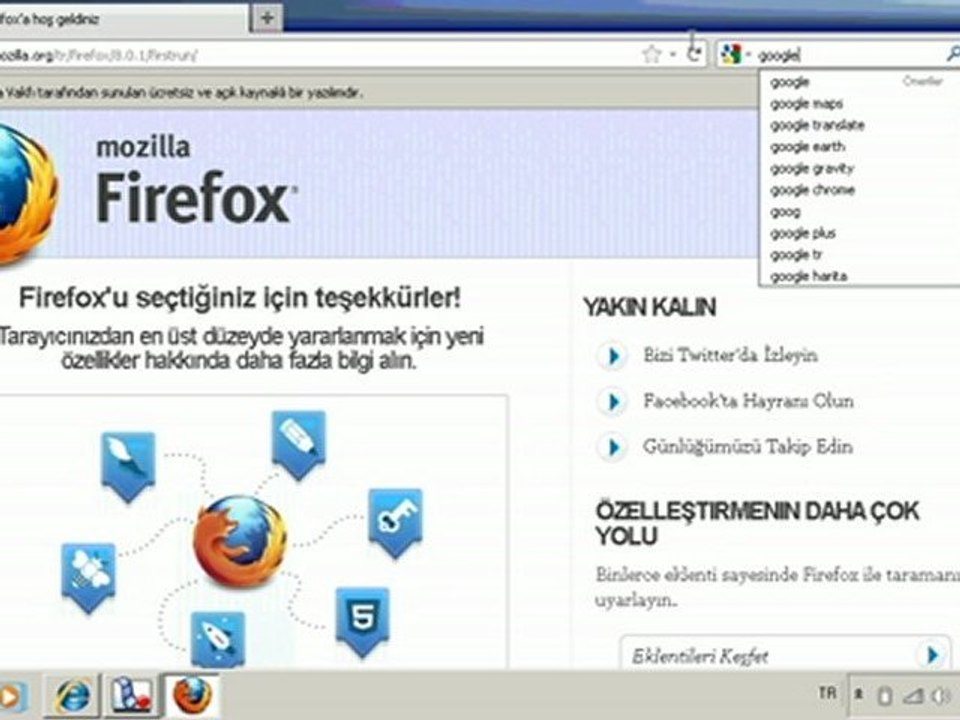 mozilla video indir