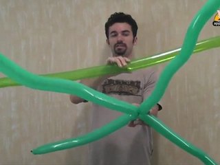 Balloon Sculpting - Let's sculpt a Palm Tree