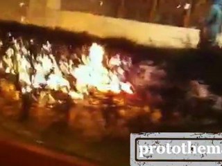 Επεισόδια στη πορεία των αντιεξουσιαστών για τον Αλέξη