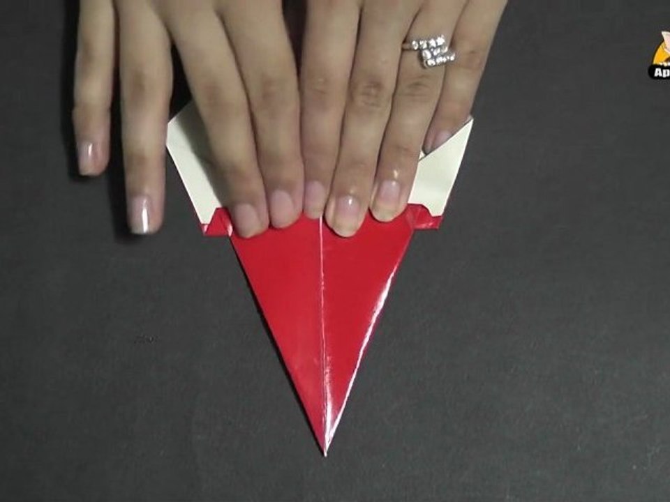 Origami - Make a Santa Face