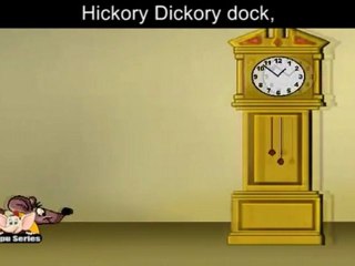 Hickory Dickory Dock with lyrics and sing along option
