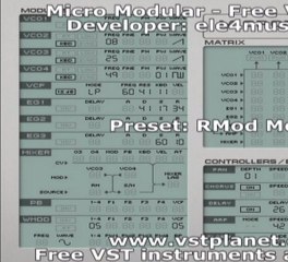 Micro Modular - Free VST synth