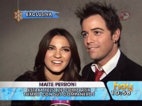 Maite Perroni acudió a la celebración de Televisa 2011 (HOY)