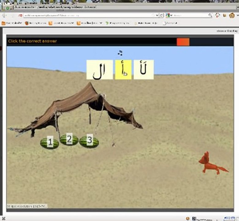 [arabic.colegioo.com] Learn Arabic Alphabet with Fetek game!