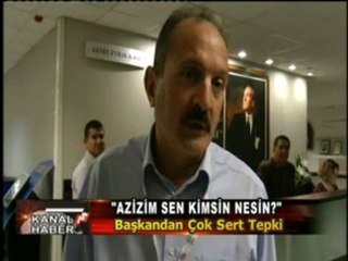 BEHÇET SAATCI'DAN SERT AÇIKLAMA...KANALF