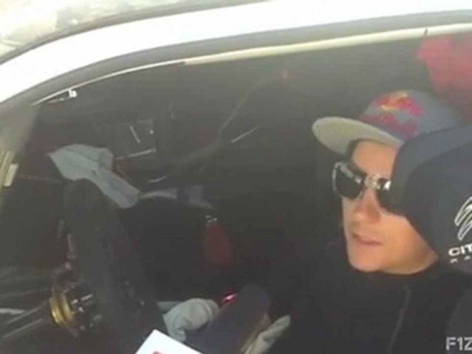 WRC Rally Wales 2011 Kimi Räikkönen speaking about his co-driver Kaj Lindström