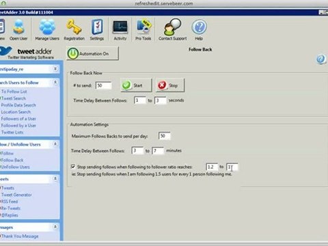 Twitter Follow and Unfollow | SalesTipADay.com