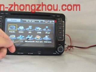 VW DVD Player with GPS, Bluetooth