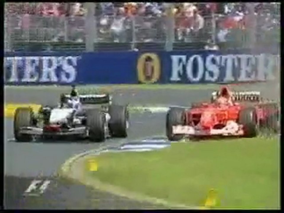 Australia 2003 Kimi Räikkönen vs. Michael Schumacher