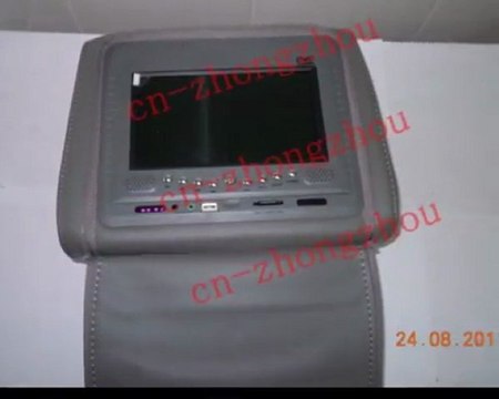 7 inch headrest dvd player, user manual