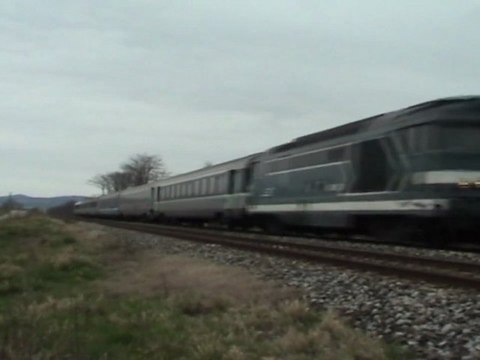 BB 67400 et corail Ter rhone alpes