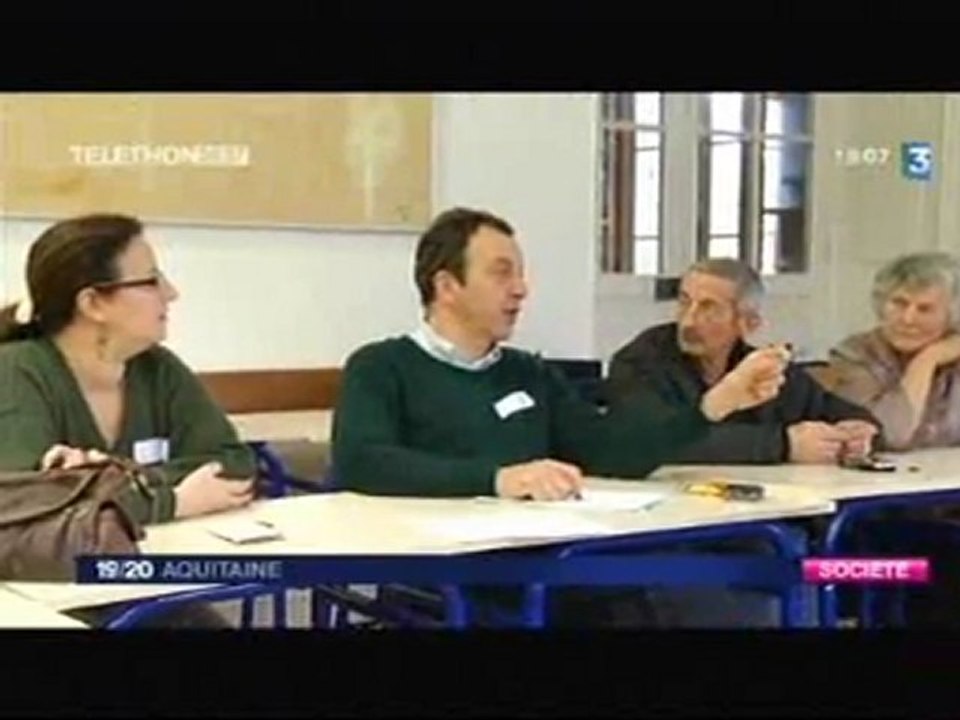 Imaginons notre quartier en 2030, édition 2011 : reportage France 3 Aquitaine