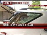 Sidhu's car refused to stop at Andhra toll gate