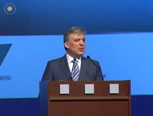 Cumhurbaşkanı Gül, Türkiye İnovasyon Konferası'nın açılışında bir konuşma yaptı