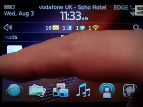 Blackberry Bold Touch 9900 Hands-on