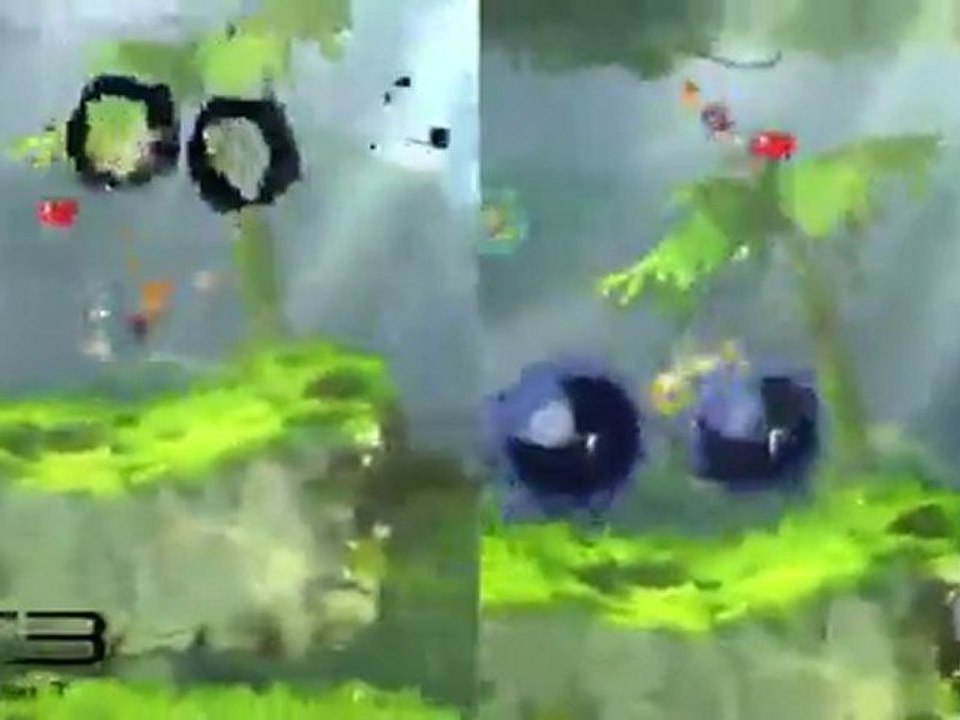 Rayman Origins PS3 vs 360 comparison