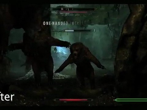 The Elder Scrolls V: Skyrim - Spiders become bears PC Mod