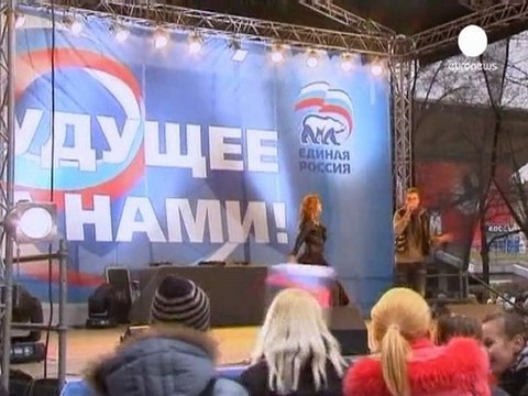 Putin ignora acusaciones de fraude y sigue con sus planes