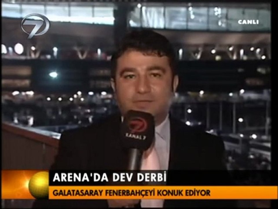 7 Aralık 2011 Harun ŞEN Türk Telekom Arena ya 3G ile Canlı Bağlantı Kanal7