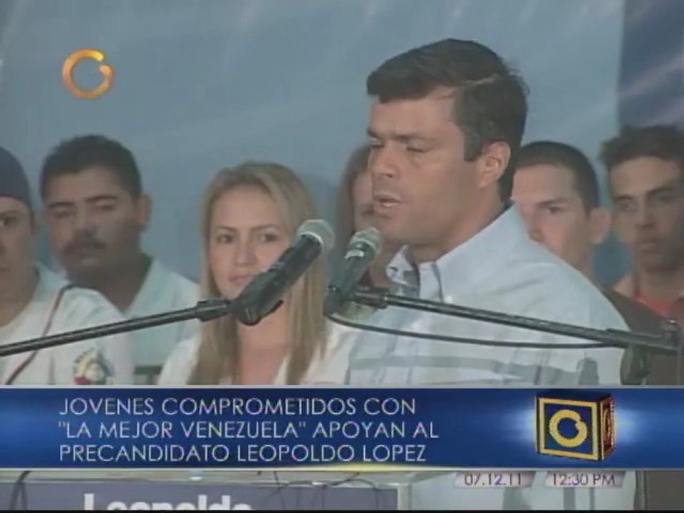 Leopoldo López: El empleo será una oportunidad...