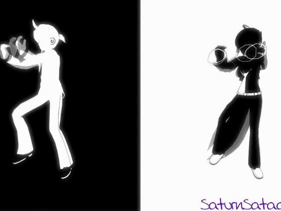 ╰★╮Dell♡Haku 『Bad Apple』 〖MMD〗╰★╮
