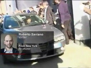 Roberto Saviano: "La caída del Gobierno de Berlusconi...