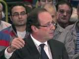 Intervention de François Hollande dans les usines d'Alstom