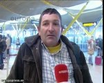 Los viajeros de Barajas opinan sobre la huelga