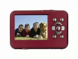 Rollei Compactline 52 Digitalkamera (5 Megapixel, 8-Fach digital Zoom, 6,1 cm (2,4 Zoll ) Farb TFT-LCD) rot