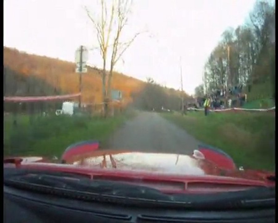 Rallye Nogent 2011 ES 6 Caméra embarquée ESPRIT Ghislain et Manon sur Celica