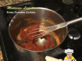 Kolay Domates Çorbası