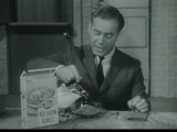 Vintage TV AD: Harry Morgan in 40% Bran Flakes Cereal, 1950s