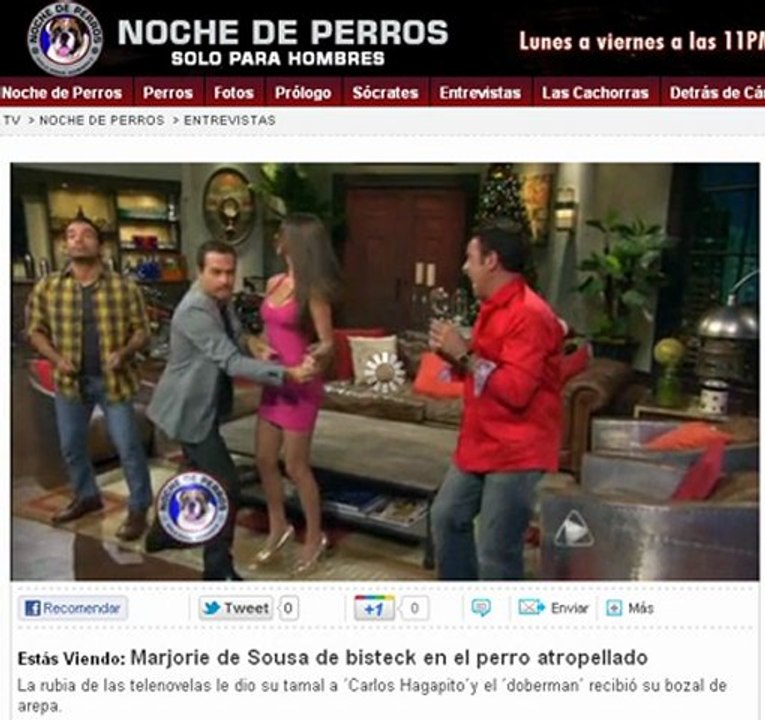 Marjorie De Sousa - Noche de perros -  Telefutura