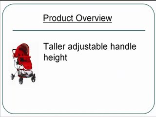 The First Years Indigo Stroller, Retro Red