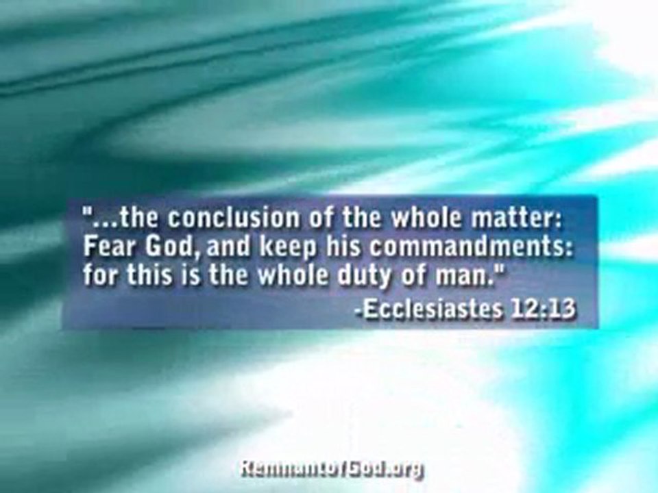 Sabbath Truth Justified part 3