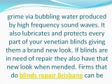 Caring for Stylish Venetian Blinds