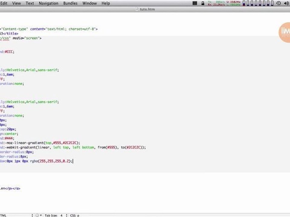 Creatiim - Créer un bouton en CSS3