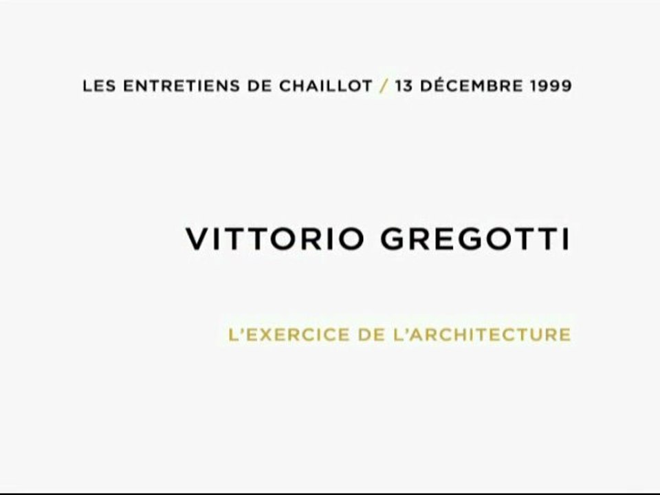 Vittorio Gregotti