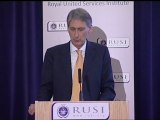 Defence Secretary: 'No going back on defence cuts'