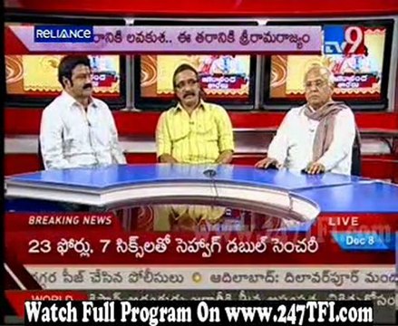 NBK,ANR and Bharavi Live Chit Chat @ TV9 Part 2 [ 247TFI.com]