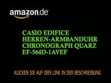 Casio Edifice Herren-Armbanduhr Chronograph Quarz EF-564D-1AVEF