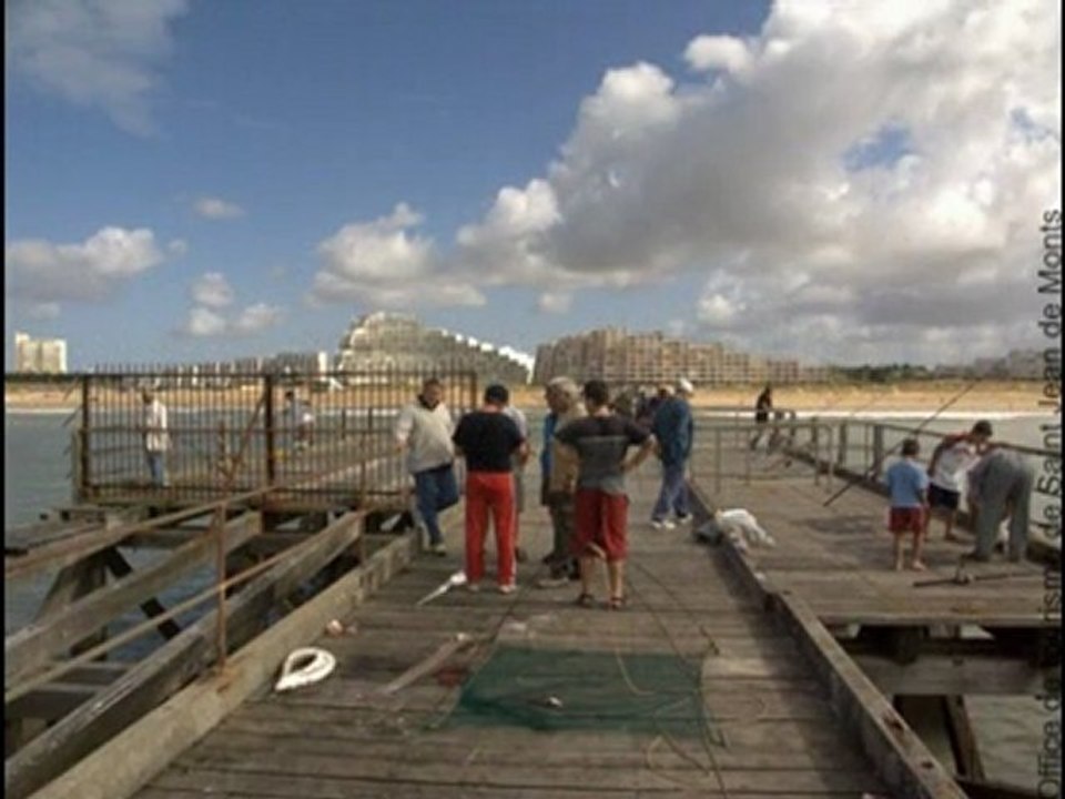 L'estacade de Saint Jean de Monts techniquement