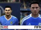 FIFA 12 vs PES 12 Player Likeness Comparison