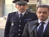 Déclaration de N. Sarkozy à Marseille, suite au décès du policier Eric Lales