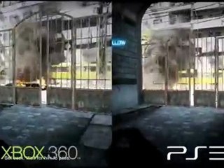 Battlefield 3 gameplay PS3 vs Xbox comparison