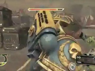 Warhammer 40K Space Marine demo playthrough part 1